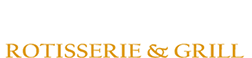 Firepit Rotisserie and Grill logo.